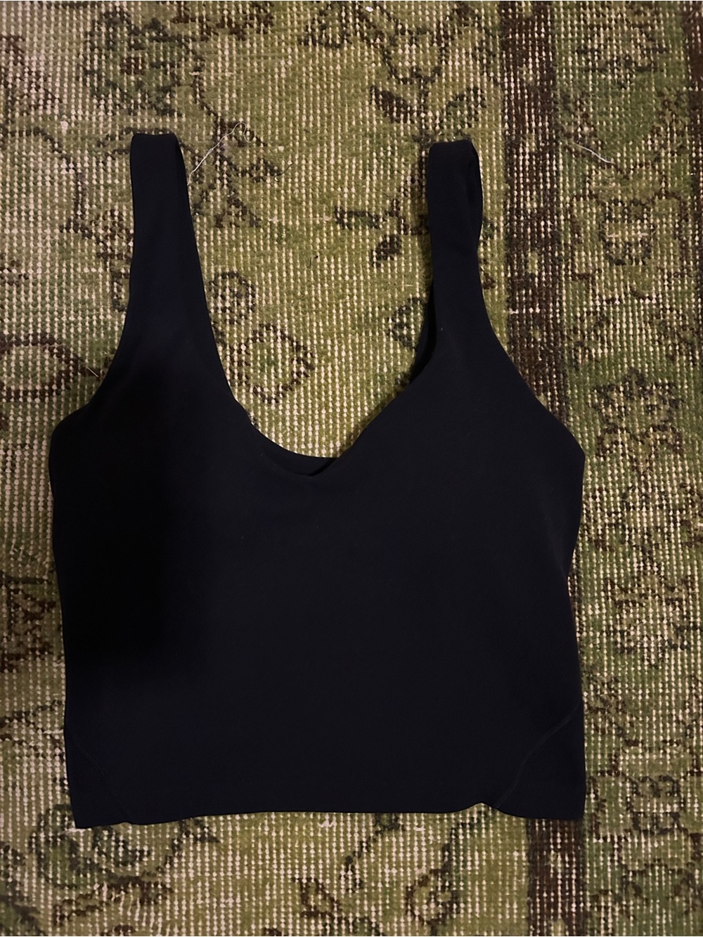 lululemon athletica Black Tank Top